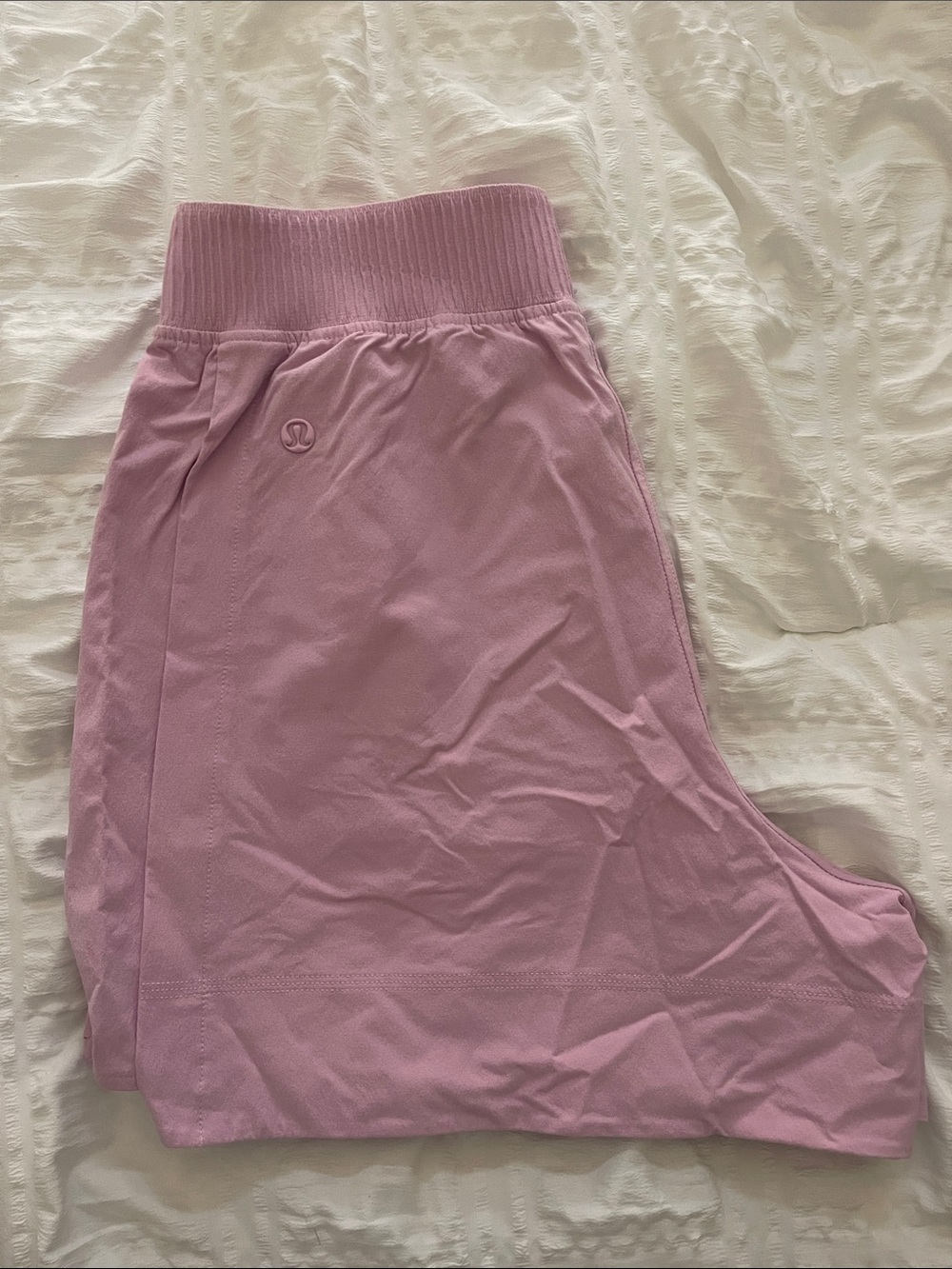 lululemon athletica Light Pink Athletic Shorts with Pockets